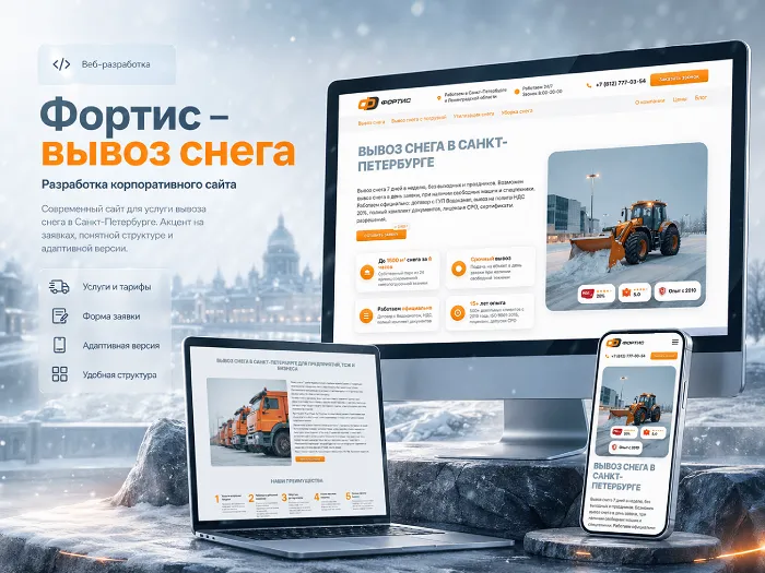 Разработка и SEO-продвижение B2B сайта услуг - рост позиций и заявок